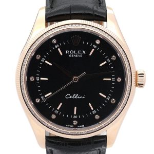Rolex Cellini 39.5mm Black Dial 5310-2