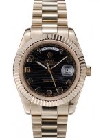 Superclone Rolex Day-Date 40mm Black Dial 41998