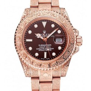 Rolex Submariner Superclone 41mm Brown 1454087