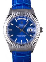 Superclone Rolex Day-Date 35mm Blue Dial 621490