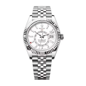 Superclone Rolex Sky-Dweller 42mm Intense White 336934 Jubilee
