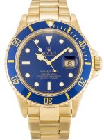 Superclone Rolex Submariner 40mm Blue Dial 16618LB