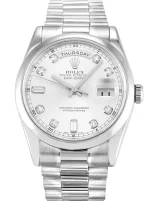 Rolex Day-Date 36mm Silver Dial 118209