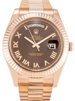Rolex Day-Date II 40mm Chocolate Dial 218235
