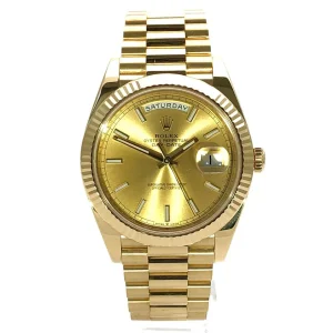 Rolex Day-Date II 40mm Champagne Dial 228238