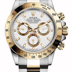 Superclone Rolex Daytona 40mm White Dial 116523-2
