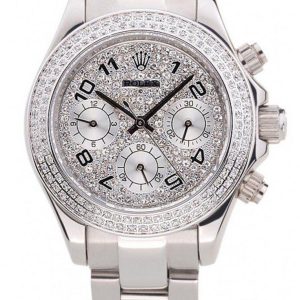 Rolex Daytona 35mm Silver Dial RL165