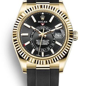 Superclone Rolex Sky-Dweller 42mm Black Dial 326238