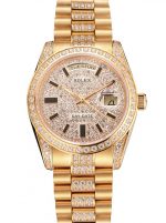 Superclone Rolex Day-Date 36mm White Dial REP016825