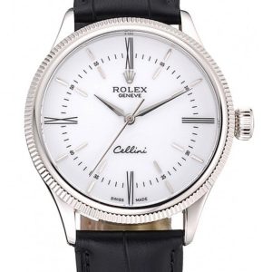 Superclone Rolex Cellini 39mm White Dial 622653